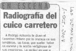 Radiografía del cuico carretero