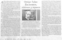 Orrego Salas: encuentros, visiones y repasos