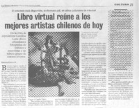 Libro virtual reúne a los mejores artistas chilenos de hoy (entrevistas)