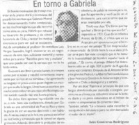 En torno a Gabriela