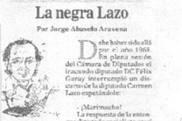 La Negra Lazo
