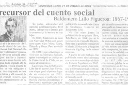 Precursor del cuento social