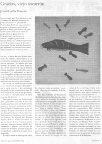 Gracias, viejo socarrón