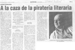 A la caza de la piratería literaria