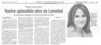 Vuelve aplaudida obra de Lemebel