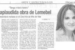 Vuelve aplaudida obra de Lemebel