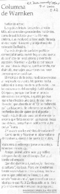 Columna de Warnken
