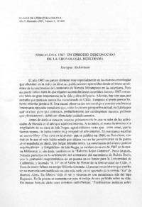 Barcelona 1967, un episodio desconocido de la cronología nerudiana