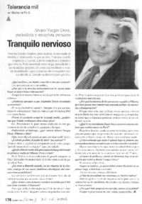 Tranquilo nervioso [entrevista]