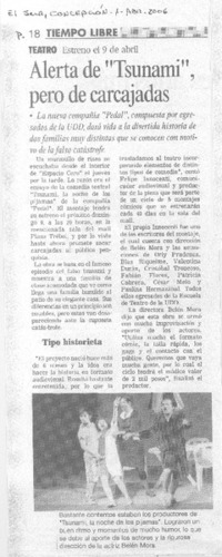 Alerta de "Tsunami" pero de carcajadas