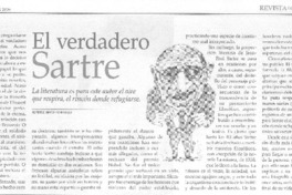El verdadero Sartre