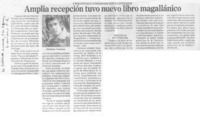 Amplia recepción tuvo nuevo libro magallánico