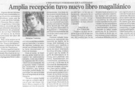 Amplia recepción tuvo nuevo libro magallánico