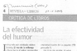La efectividad del humor