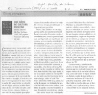 100 años de cultura chilena