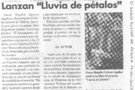 Lanzan "Lluvia de pétalos"