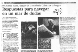 Respuestas para navegar en un mar de dudas [entrevista]