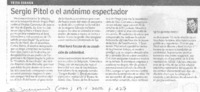 Sergio Pitol o el anónimo espectador