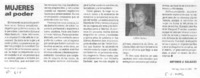 Mujeres al poder