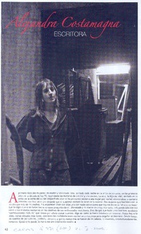 Alejandra Costamagna.