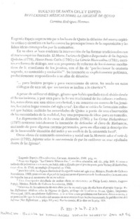 Eugenio de Santa Cruz y Espejo: Reflexiones médicas sobre la higiene de Quito