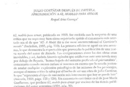Julio Cortázar después de Rayuela. Aproximación a 62, modelo para armar