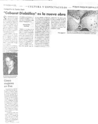 "Cabaret diabólico" es la nueva obra