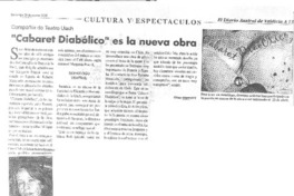 "Cabaret diabólico" es la nueva obra