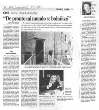 De pronto mi mundo se bolañizó