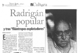Radrigán popular