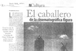 El Caballero de la cinematográfica figura