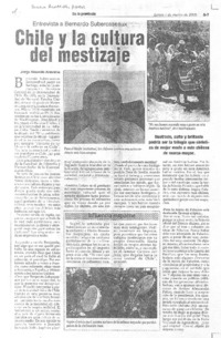 Chile y la cultura del mestizaje