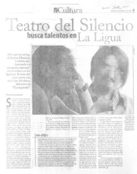 Teatro del Silenco busca talentos en La Ligua