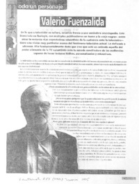 Valerio Fuenzalida (entrevistas)