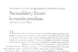 Nacionalidad y Estado: la creación portaliana