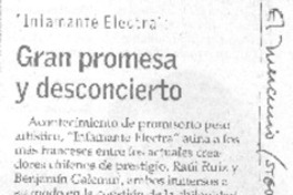 Gran promesa y desconcierto