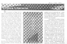 La Obra poética de Camila Gómez Reimers