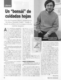 Un "bonsai" de cuidadas hojas
