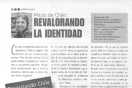 Mitos de Chile: revalorandola identidad