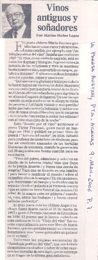 Vinos antiguos y soñadores