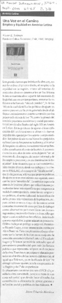 Una Voz en el camino