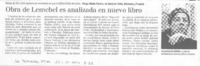 Obra de Lemebel es analizada en nuevo libro