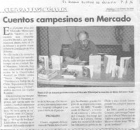 Cuentos campesinos en mercado