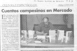 Cuentos campesinos en mercado