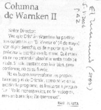 Columna de Warnken II