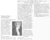 Diamela Eltit al Nacional