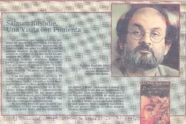 Salman Rushdie, una visita con pimienta