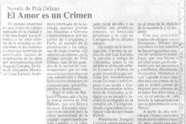 El Amor es un crimen