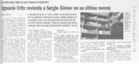 Ignacio Fritz revienta a Sergio Gómez en su última novela: [entrevista]