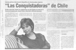 "Las Conquistadoras" de Chile